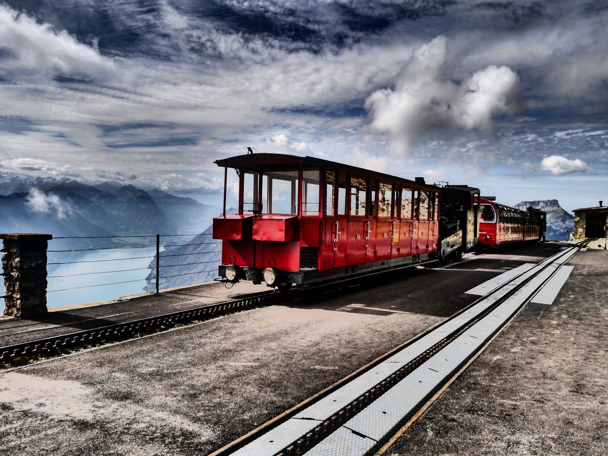 CONT.GALLERY rothorn end of railway 2244 m high brienz be switzerland t20 a76a2x